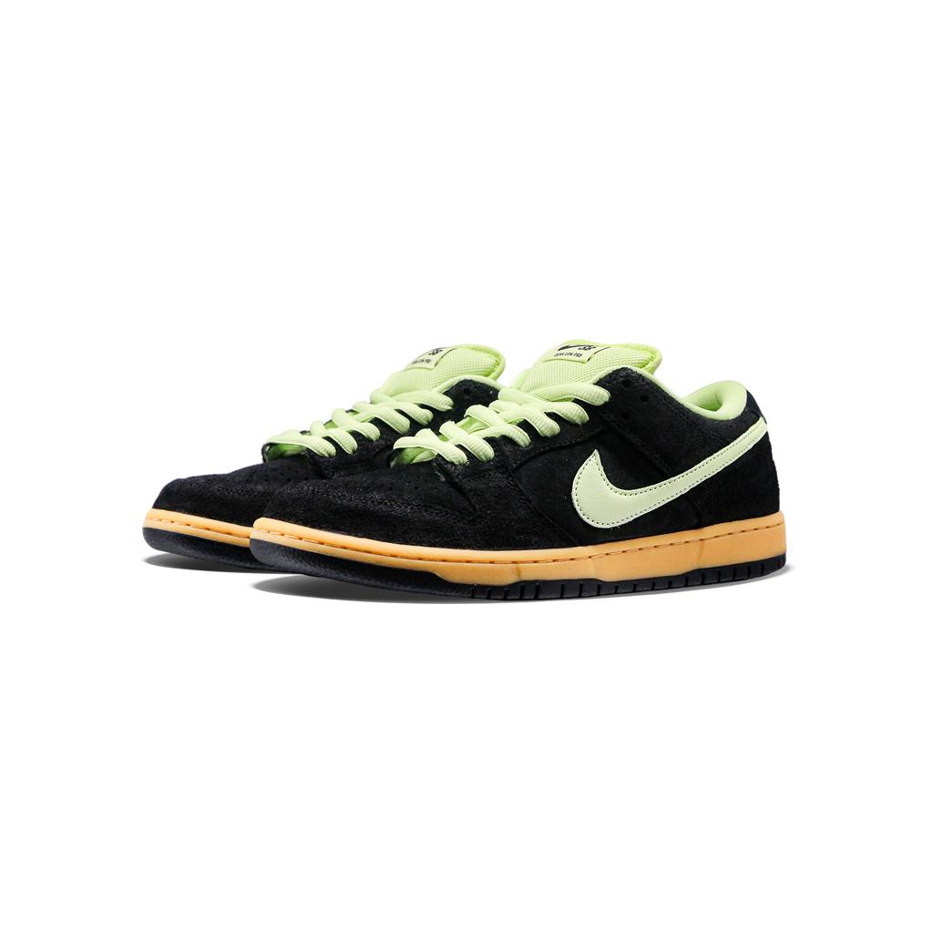 Nike Dunk SB Retro Abrasion Resistant Low Top Skateboard Shoes Unisex Black Green HQ1626-300(Team1694VRetro)