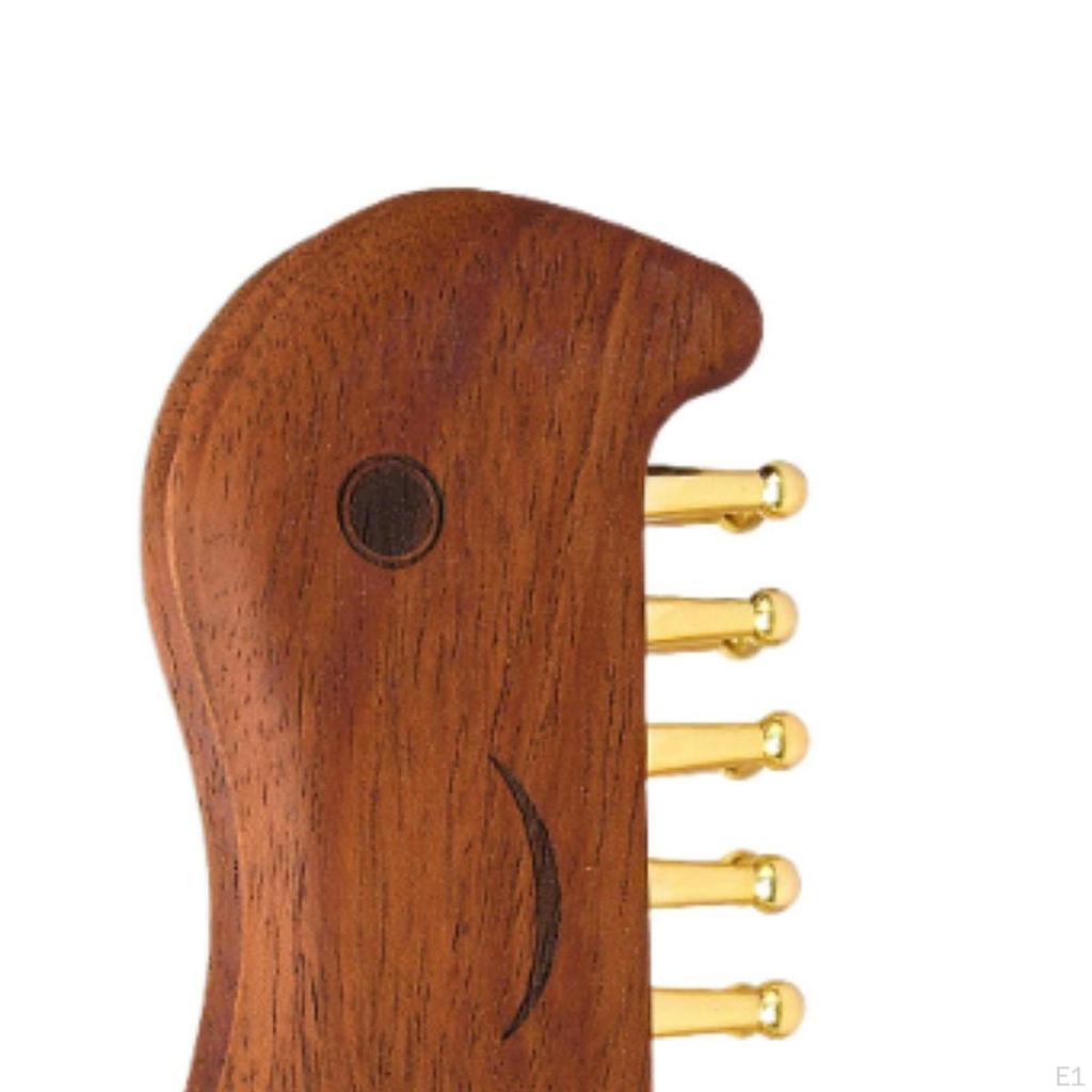 Wooden Massage Comb Meridian Brush Family Relaxation Head Scalp Gua Sha for Adults Arm