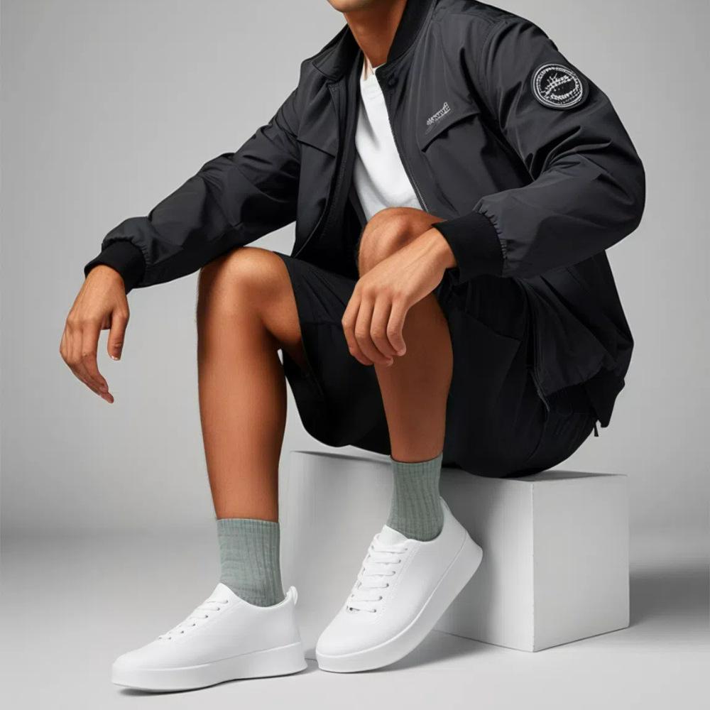 

Внешнеторговые литьевые мужские туфли на плоской подошве, кеды для скейтборда, маленькие белые ленивые туфли, повседневные и легкие базовые спортивные туфли, мужские туфли на плоской подошве 39 белый