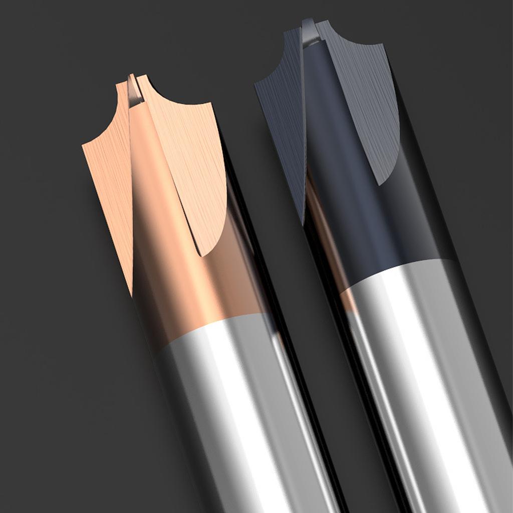 Chamfering Cutter 4 Flute Carbide Stainless Steel Milling Cutter End Mill Cutter Deburring for Machining Manufacturing