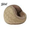 Cozy Ear Protectors Winter Muffs for Women Men Foldable Earmuffs with Thickened Warm Plush Lining Soft Knit Thermal Warmers Outdoor Sports