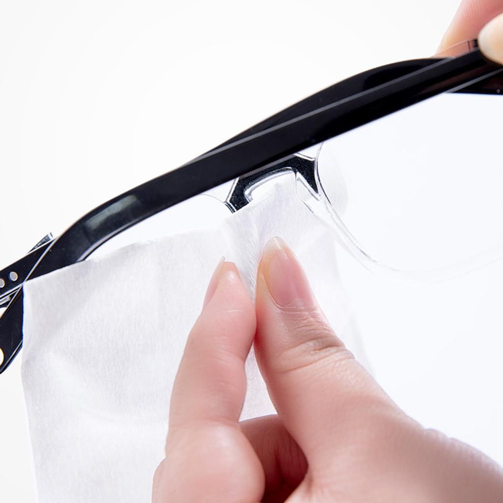 Buy Disposable Lens Wipes Screen Cleaner Anti Fog Nonalcoholic Fit for