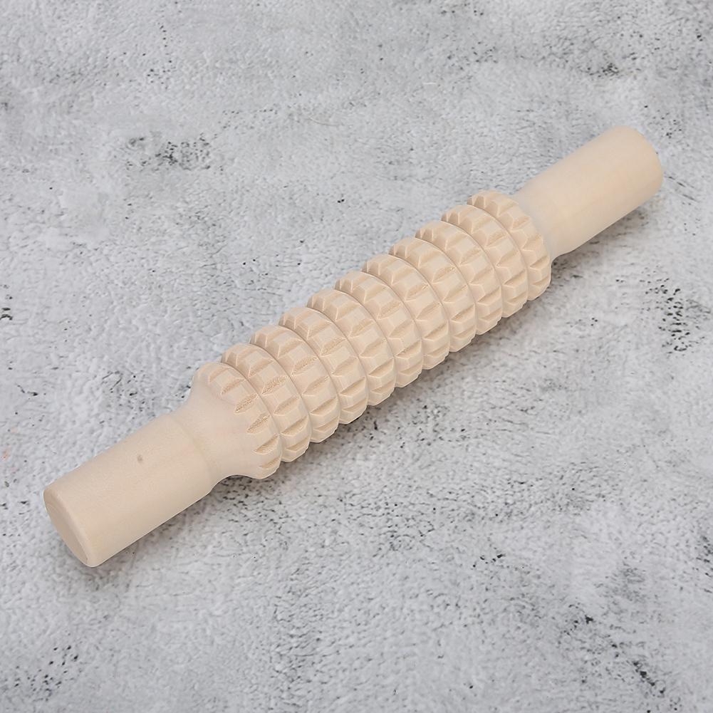 Rolling Stick Modeling Roller Pottery Tools Solid Wood Sculpture Kit Polished Craft