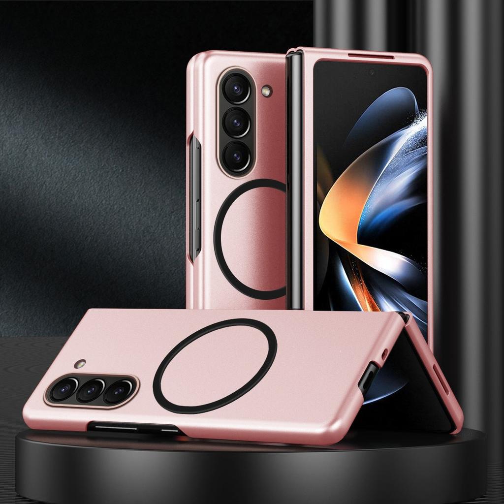 Samsung FOLD7 Phone Case Fold6 Foldable Ultra-Thin Matte 5 Protection Cover Full Lens Coverage 4 Premium Magnetic