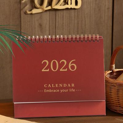 2026 Monthly Planning Calendar 12-Month Paper Desk Calendar Creative Holiday Birthday Office School Schedule Calendars
