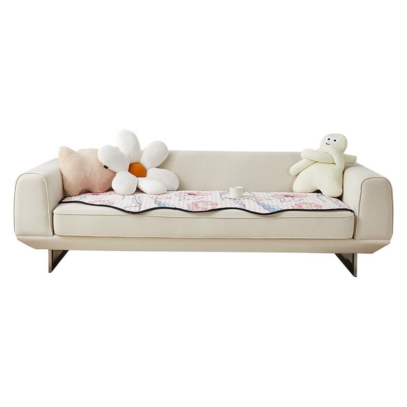 Cotton Sofa Cushion Living Room Sofa Cover Four Seasons Universal Non-slip Cotton Sofa Cover Sofa Cushion Cloth Sofa Cushion