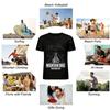 Vintage Mountain Bike Graphic Tee Outdoor Cycling Enthusiast Casual Top Pure cotton T-shirt
