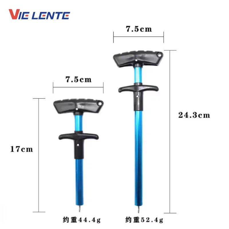 Fishing Hook Remover Tool Fishing Lure Remover Aluminum Tube Hook Detacher Portable Fish Hook Out Extractor