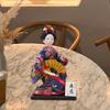 Beautifully 12Inch Kimono Toy Figurines Optional Cloth Statue for Japanese Culture Enthusiasts and Collectors