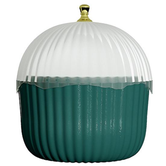 

Коробка для хранения косметики с прозрачной крышкой, пыленепроницаемая, многоразовая, в скандинавском стиле, органайзер для косметики, бытовые принадлежности