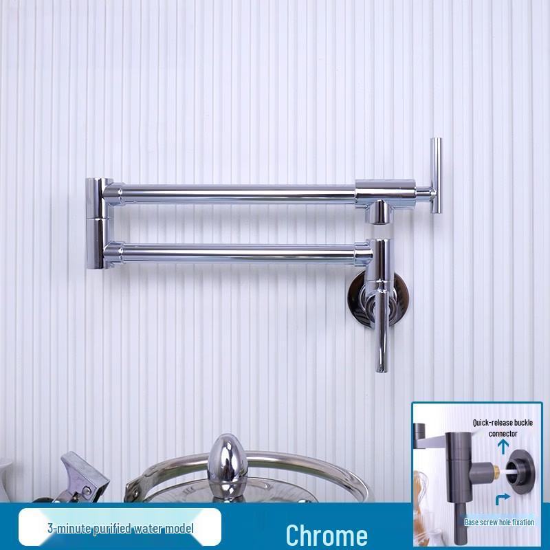 Настенный складной смеситель для наполнения кастрюль TLXT