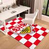 Vfb Fc Crest Printed Area Rug for Office, Chair Rug, Decorative Carpet Floor Mat, Large Size Fan gifts Christmas gifts