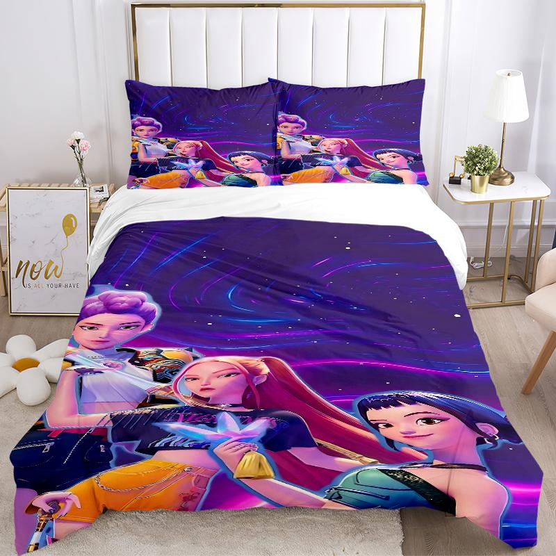 3Pcs Galactic Fashion Heroes Bedding Sets For All Sizes New 3D Printed Bed Cover Comforter Duvet Cover Pillowcase Bedroom Decoration