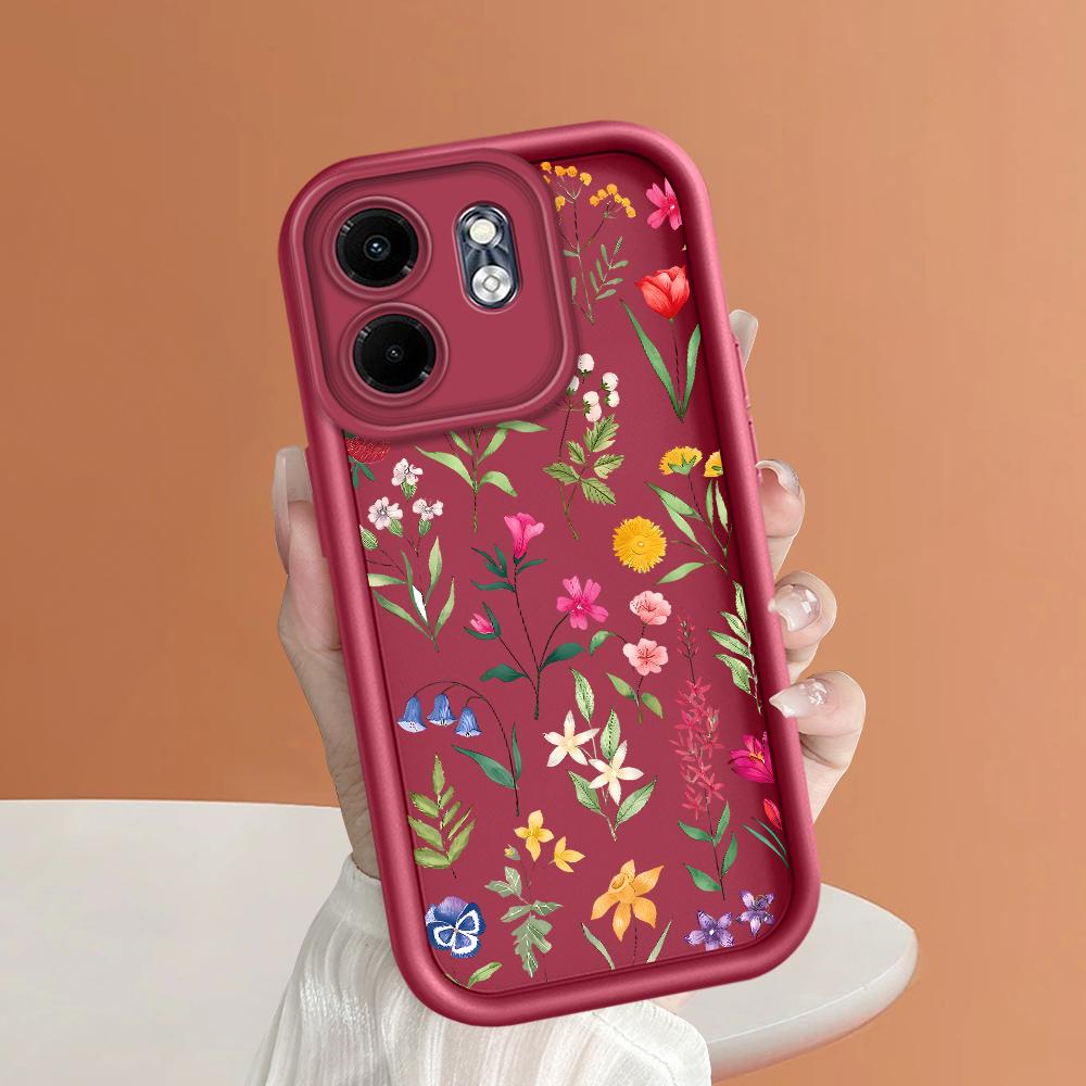 Soft Silicone Phone Casing Full Cover Camera Shockproof Protection Case for Huawei Honor Infinix Tecno iPhone Motorola Google