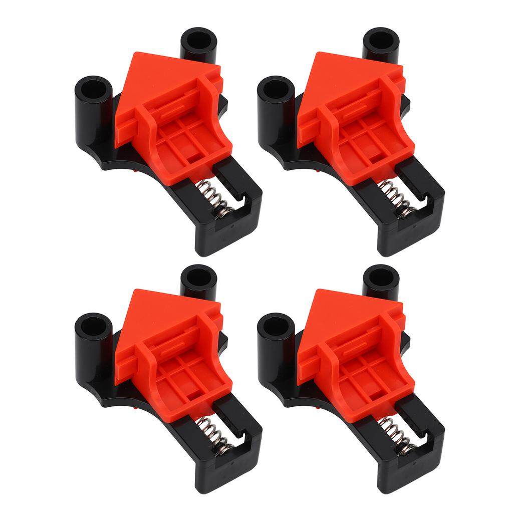 4pcs Angle Clamp 5 to 22mm 60 90 120 Degree Adjustable Right Angle Clip Fixer for Woodworking