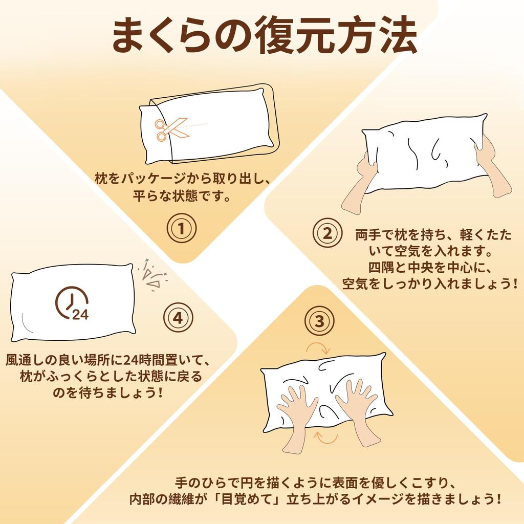 COZYNOVA Pillow, High-Resilience Pillow for a Comfortable Sleep, Relieves Neck Pain, Luxury Hotel-Quality, Suitable for Side Sleepers, Relieves