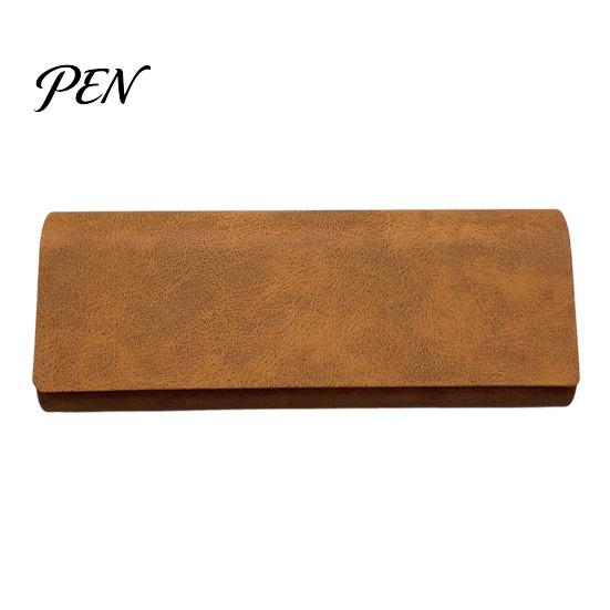 Reading Glasses Storage Vintage Magnetic Eyeglasses Case, Hard Shell Sunglasses Holder for Case Travel, Portable Anti Crush Anti-Pressure Protective