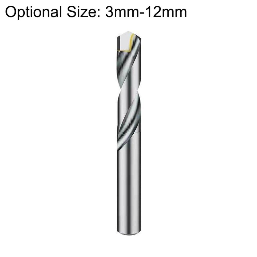 Hard Carbide Drill Bits Cemented Carbide 3.0-12mm Metalworking Bit Twist Drill Bit Metal
