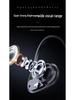 OWS Open-Ear Wireless Sports Bluetooth Earphones, Air Conduction, Ear-Hook, Waterproof