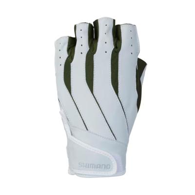 Guantes Shimano 05 Spatula Cuero Genuino Izquierdo Talla L, Mano, GL-16LX, Caqui,