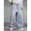 Heren American Vintage Los Recht Effen Casual Lange Sportbroek