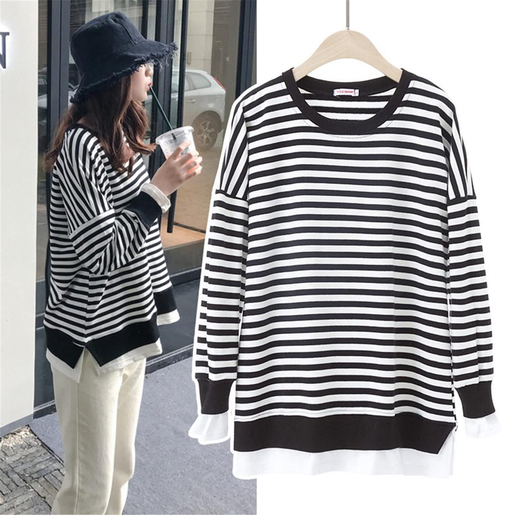 Onabebi Maternity Nursing Long with Nursing Outing and Slimming Sizes Black Wear, Clothes, Hoodie, Sleeves, Opening, Loungewear, Clothes, Pre-