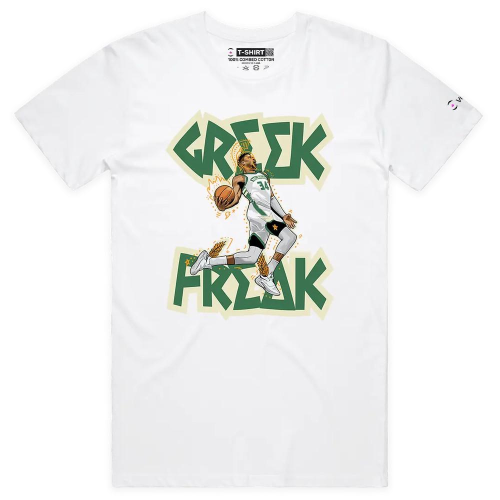 

VOICEART Футболка с графическим принтом Giannis The Greek Freak для фанатов баскетбола v1 XL