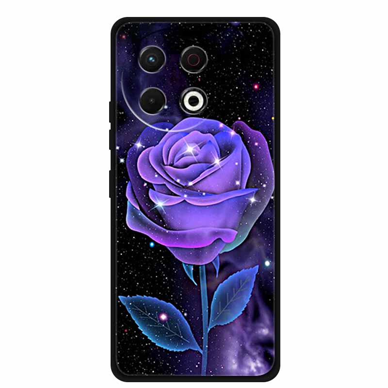 Für Tecno Spark 30 Pro 4G Hülle Spark30 Pro Hülle Schwarzes Silikon Weiche Rückseite Hülle Für Tecno Spark 30 Pro Handyhülle 30Pro Tasche