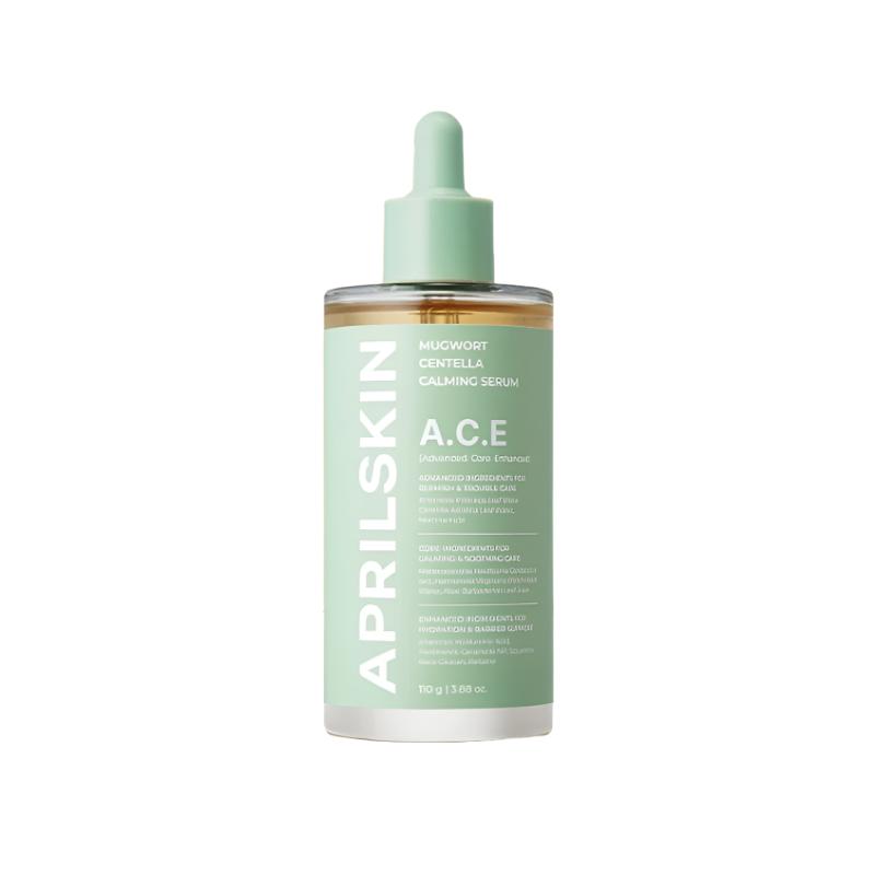 

[APRILSKIN] Artemisia Squalane Hydra Calming Ampoule 110ml (Centella & Mugwort) Jumbo Size Intensive Soothing & Barrier Repair