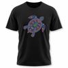 Vibrant Huichol Turtle T-Shirt | Mexican Indigenous Art Graphic Tee Shirt