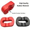 Rubber Stopper Stranded Cable Protective Tow Hook Universal 8000 Lb or More Guide Winch (Stainless Steel Guide, Aluminum Guide)