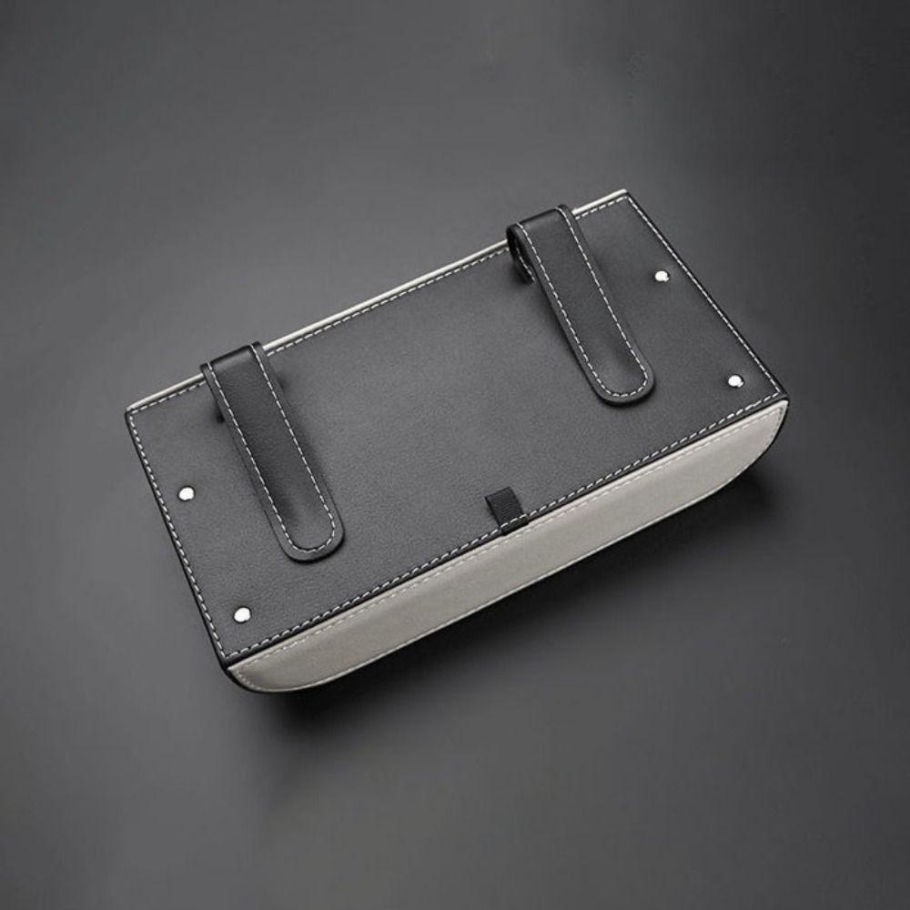 Universal Armrest Box Tissue Box Hanging Napkin Holder Durable Car Sun Visor Tissue Box  Automobile