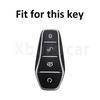 TPU Leather Key Shell For BYD Tang EV600 Han EV Yuan PLUS ATTO 3 Song PLUS Pro MAX DMI MAX Qin Car Key Case Cover Accessories