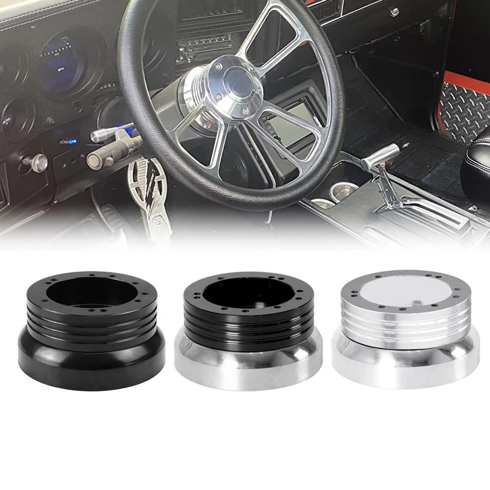 Car 5 & 6 Hole Billet Steering Wheel Hub Adapter For Chevrolet Car Steering Wheel Polished Hub Adapter Modification Accessories
