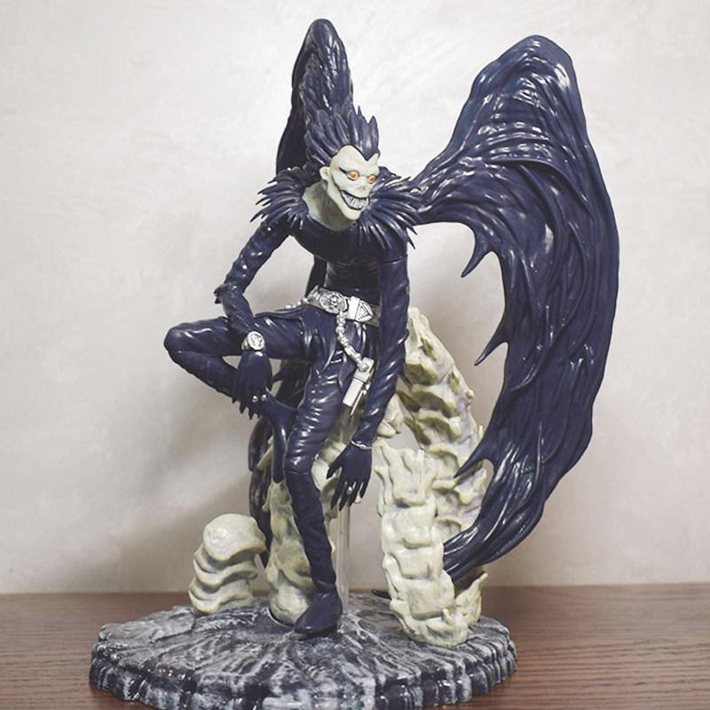 Anime Death Note Ryuk Ryuuku Rem Action Figure Pvc Statue Model Toy Doll Office Desktop Ornament Decoration Periphery Boy Gift