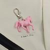Mini Horse Pendant Keychain Creative Car Key Chain Zodiac Horse Keychain  Lover Friend