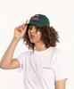 Bichiseuaenkeulim Surfing Club Ball Cap-Dark Green