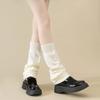 Comfortable Wide Bubble Socks With Breathable Fabric And Stacked Design Loose Slouch Thigh High Boot Socks For Women