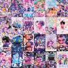152-sheet Glitter Purikura Card Sticker Set with No Duplicates, 36 Hologram Cards, 36 Purikura Cards, and 80 Stickers