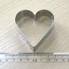 Nagao Stainless Steel Heart Cookie Cutter, Large, Medium, and Small, 3 Pieces