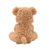 William The Plush Sitting Brown Teddy Bear 22 Cm