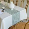 Cotton And Linen Fabric Tablecloth High-End Coffee Table Cloth Simple Modern Dining Table Cloth Rectangular Tablecloth