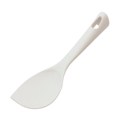 Kai Corporation KAI Hand-rolled Sushi and Bento Box Making Convenient Mini Rice Paddle, Stand-Type, Double Embossed, Dishwasher Safe, KAI KITCHEN, Whi