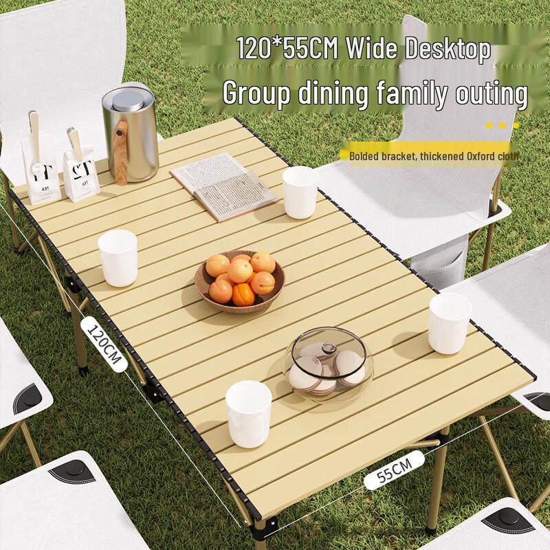 Outdoor Folding Table and Chair Set