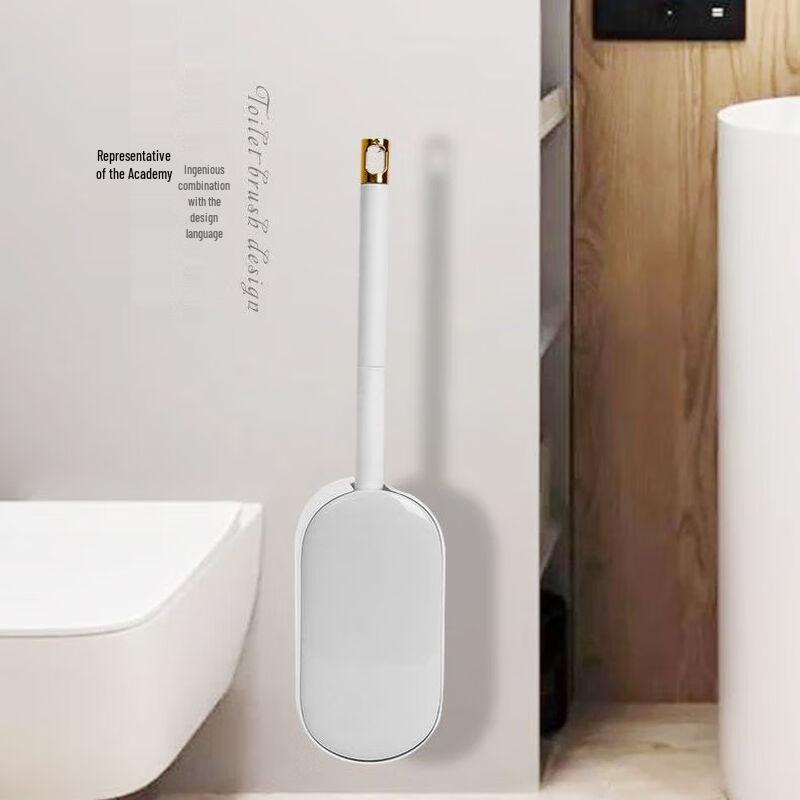Yixi Wall-Mounted Toilet Brush Set