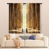 Set Of 2 Filtering Curtains Excluding Rods Non Movable Without Batteries Egyptian Temple Use Bedrooms Living Rooms Curtain For Great Room Made