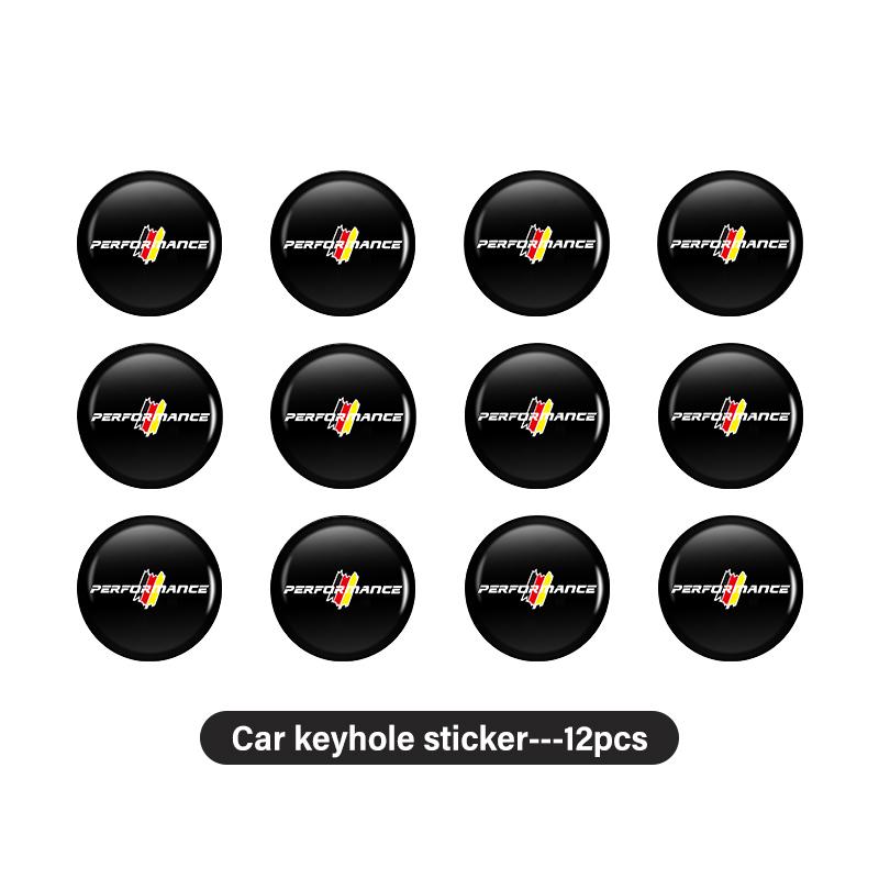 

8pcs Car Door Keyhole Protection Stickers Lock Core Decal For BMW X1 X3 X5 E39 E46 E90 F20 E60 F30 E36 F10 E87 E70 E91
