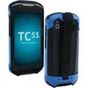 Protective Cover Bumper Case Rugged Boot with Hand Strap for Zebra TC51 TC510K TC52 TC56 TC57 (Blue)