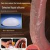 Extra Großer Flüssigsilikon-Masturbator für Frauen - Falscher Penis Erwachsenenspielzeug