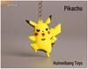 Little Elf Pikachu Keychain: Soft PVC Pokémon Pendant Toy